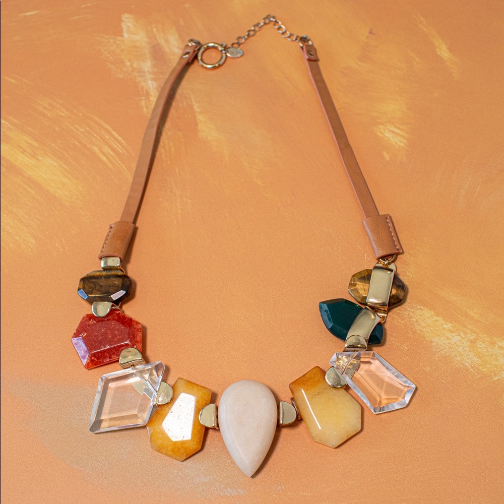 Zara Chunky Gem Necklace